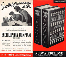 013930 "ENCICLOPEDIA PRATICA BOMPIANI - NUOVA EDIZIONE ACCRESCIUTA ED AGGIORNATA" PUBBL.  II QUARTO XX SECOLO - Pubblicitari