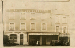 Vitré * Carte Photo * Devanture Du Grand Hôtel Des Voyageurs * Commerce - Vitre