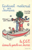 Illustrateur Jean EFFEL  Festival De La Jeunesse  PANTIN 17,18,19 Mai  CGT - Effel