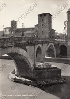 CARTOLINA  ROMA,LAZIO,IL PONTE FABRICIO (192),STORIA,RELIGIONE,CULTURA,MEMORIA,IMPERO ROMANO,BELLA ITALIA,NON VIAGGIATA - Ponts