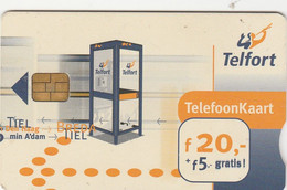 Netherlands, TF-Chip-005, 20+5 ƒ, Modern Phones, 2 Scans. - Non Classificati