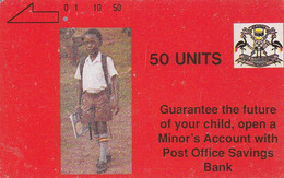 Uganda, UGA-01, P.O. Savings Bank, 2 Scans.   Please Read - Ouganda