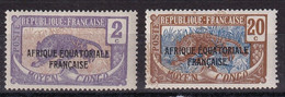 AEF 1924, Tigers, Mlh - Unused Stamps