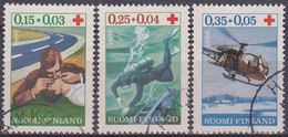 FINLANDIA 1966 YVERT Nº 580/82 USADO - Usati