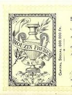 1905 ENTETE SUR MANDAT FISCAL FAIENCERIE D’ONNAING Nord  Mouzin Frères V.SCANS+HISTORIQUE - Letras De Cambio