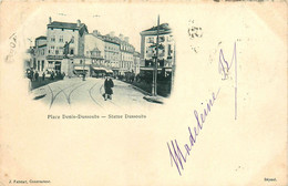 Limoges * La Place Denis Dussoubs * La Statue Dussoubs * 1901 - Limoges