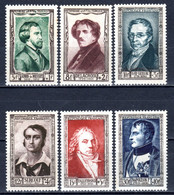FRANKREICH, 1951 Persönlichkeiten, Postfrisch ** - Unused Stamps