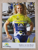 Card Daphny Van Den Brand - Team Ton Van Bemmelen Sports - 2005 - Cycling - Cyclisme - Ciclismo - National Champion - Cyclisme