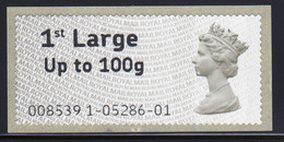 GB Post & Go Single 1st Large Fast Stamp In Unmounted Mint - Post & Go (distributeurs)