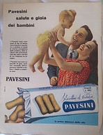 PUBBLICITA' ADVERTISING PAVESINI FOGLIO PUBBLICITARIO RITAGLIO DA GIORNALE DEGLI ANNI 50 - Poster & Plakate