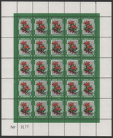 Denmark, Odder 1971 Velgorenhed, Mint Sheet Of 25 Stamps, Unfolded. - Full Sheets & Multiples
