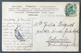 Allemagne, Cachet BAHNPOST 14.10.1905 - CÖLN (RHEIN) - VERVIERS Sur CPA - (A598) - Brieven En Documenten