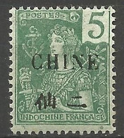 CHINE N° 64 NEUF*  CHARNIERE / MH - Ungebraucht