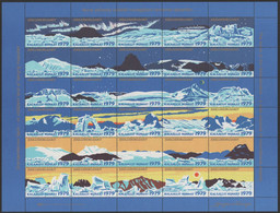 Denmark, Greenland 1979 Julemaerke, Mint Sheet Of 30 Stamps, Unfolded. - Volledige & Onvolledige Vellen