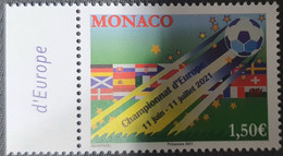 Monaco / 2021 / European Championship In Football 2021 - Unused Stamps