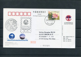 2006 China Beijing Polar Philatelist Society Penguin Stationery Postcard - Storia Postale