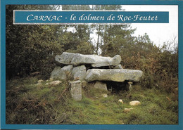 MEGALITHE + Carte Postale Neuve : CARNAC - Le DOLMEN De ROC-FEUTET + Ed JOS 6-7483 - Dolmen & Menhirs