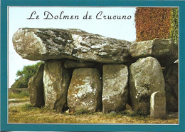 MEGALITHE + Carte Postale Neuve : PLOUHARNEL - DOLMEN De CRUCUNO - Région De CARNAC, Morbihan + Ed JOS MX 3575 - Dolmen & Menhirs