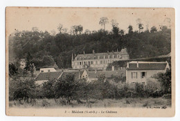 MEDAN * YVELINES * LE CHATEAU * Carte N° 3 * B. F., Paris - Medan