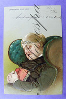 Fantasie 4 X Cpa Belle-Mère Emotionsserie Serie 3647-Impr. P.F. (1904) - Women