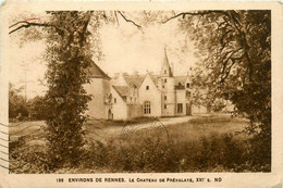 Rennes * Environs * Le Château De Prévalaye - Rennes