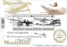 Blok 207 Deperdussin - Monoplane MNH - De Eerste Luchtpostvlucht 4333/34** Les 100 Ans Du 1er Vol De La Poste Aérienne - Nuovi