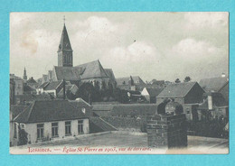 * Lessines - Lessen (Hainaut - La Wallonie) * église Saint Pierre En 1903, Vue De Derrière, Kerk, Church, Panorama, Old - Lessines