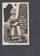 Jongetje Bij Sinterklaas - Fotokaart - Saint-Nicolas