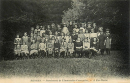 Rennes * Pensionnat De L'immaculée Concepetion * à Ker Maria * école Filles - Rennes