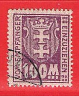 MiNr.24  O Deutschland Freie Stadt Danzig  Portomarken - Postage Due