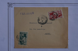 AA12 MAROC LETTRE  1946 CASABLANCA POUR ALGER  ALGERIE ++AFFRANCH. INTERESSANT - Poste Aérienne