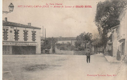 81/ Saint Paul Cap De Joux - Avenue De Lavaur Et Grand Hôtel - N° 1077 Le Tarn Illustré - Saint Paul Cap De Joux