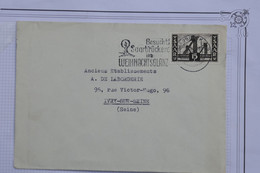 AA16 SAAR  BELLE LETTRE  1954 SAARBRUCK  POUR IVRY FRANCE +AFF. PLAISANT - Cartas & Documentos