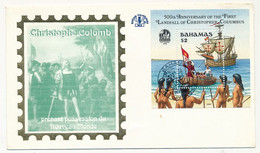 BAHAMAS - Enveloppe FDC - 2$ 500eme Anniversaire De Christophe Colomb - 12 Oct 1982 - Grenada (1974-...)