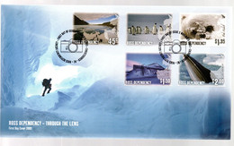 Ross Dependency 2005 Set Pinguin/Antarctic Stamps Nice Used On FDC - FDC