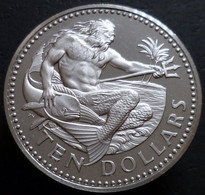 Barbados - 10 Dollars 1973 - KM# 17a - Barbados (Barbuda)
