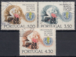 PORTUGAL 1968 Nº 1038/40 USADO - Oblitérés