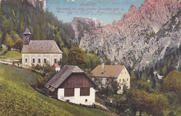 B369) GESÄUSE - JOHNSBACH Mit Dem Großen Buchstein - KAPELLE BAUERNHOF U. HAUS Alt  1913 - Gesäuse