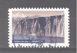 France Autoadhésif Oblitéré N°2088 (Notre Planète Bleue - Falaise De Glace - Norvège) (cachet Rond) - Oblitérés