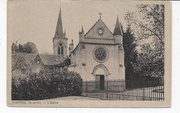 95  NOINTEL    L'EGLISE  BON ETAT     2 SCANS - Nointel