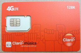 SIM GSM - CARD CHIP CLARO  Nuevo Sin Uso - URUGUAY - NEW - Uruguay