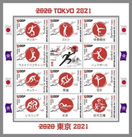 CHAD 2021 MNH Tokyo Summer Games 2021 Olympische Sommerspiele M/S No.2 - OFFICIAL ISSUE - DHQ2214 - Eté 2020 : Tokyo