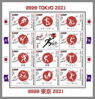 CHAD 2021 MNH Tokyo Summer Games 2021 Olympische Sommerspiele M/S No.3 - OFFICIAL ISSUE - DHQ2214 - Verano 2020 : Tokio