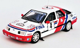 Ford Sierra XR 4x4 - Fina - M. Lovell/T. Harryman - Boucles De Spa 1988 #4 - Troféu - Trofeu