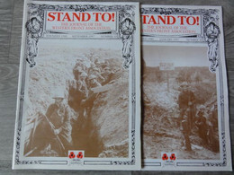The Journal Of The Western Front Association    *  Stand To ! Remembering 1914-1918   - Jr. 1997 - Numbers 48,50 - War 1914-18
