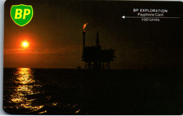 32007 - Großbritannien - BP Exploration Payphone Card - [ 2] Erdölplattformen