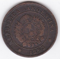 Argentine , 1 Centavo 1893 , En Bronze, KM# 32 - Argentine