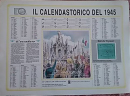 RARO CALENDARIO STORICO DEL 1945 - Grand Format : 1981-90