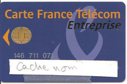 Carte France Télécom Entreprise   -  Réf FT/C - ENT3 Ou ENT4 Ou ENT5  - Utilisée Luxe - Other
