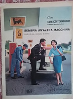 PUBBLICITA' ADVERTISING SUPERCORTEMAGGIORE FOGLIO PUBBLICITARIO RITAGLIO DA GIORNALE DEGLI ANNI '50 - Posters
